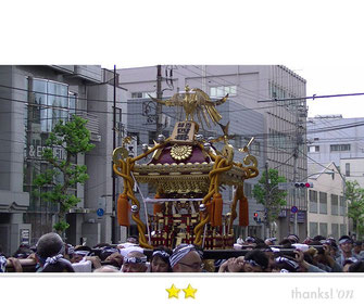 まゆぴょんさん：牛嶋神社大祭