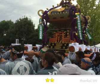 大鐡さん：大江戸神輿まつり