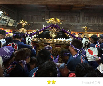 hyakuninnさん： 下総三山の七年祭り