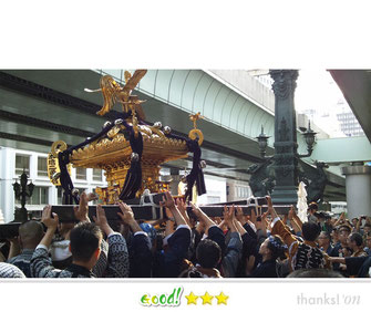 いわくら雷人さん：神田祭