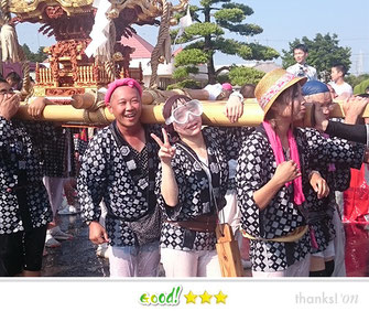 門前人さん：八重垣神社 祇園祭
