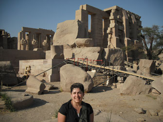 Ramesseum; Egipto; Ramsés II; Naty Sánchez Ortega; egiptología; arquitectura;