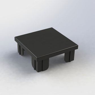 Kappe für Zaunpfosten 68x68 mm
