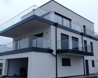 EFH Glasgeländer