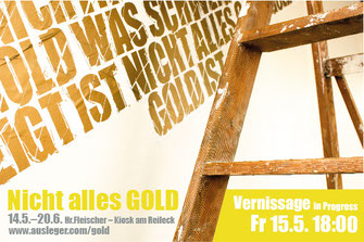 Foto Projektaufbau „Nicht alles ist GOLD“