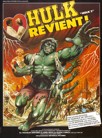 Affiche film, Hulk revient 1978-1980