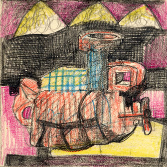 André Bauersfeld Zeichnung Kunst