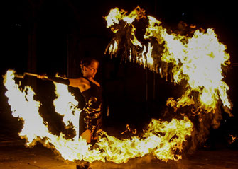 Feuershows in Augsburg, München, Stuttgart