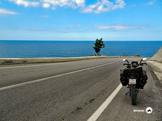 Mit dem Motorrad nach Georgien, Schwarzmeerküste Türkei, KTM 690 Enduro