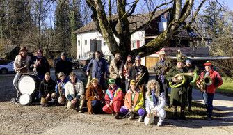 Gruppe 1 unter der Leitung von Helmut Brugger