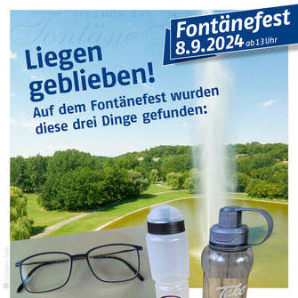 Fundstücke vom Fontänefest 2024