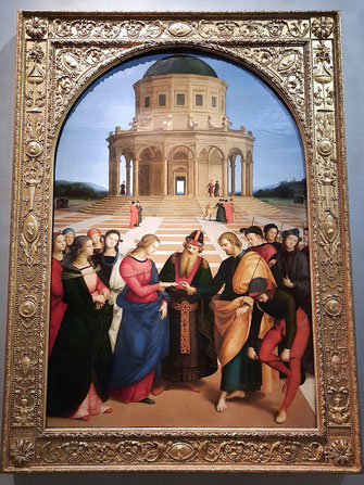 Sposalizio della Virgine, Raphael  1504