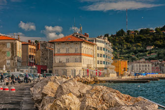 Piran am Hafen-Leben in Piran © Jutta M. Jenning ♦ mjpics.de