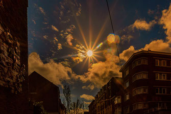 Sunshine over the Blocks in Verviers-Belgien © Jutta M. Jenning ♦ www.mjpics.de