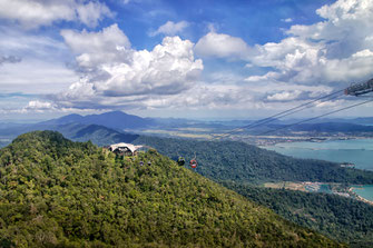 Seilbahn zur Sky-Bridge auf Langkawi