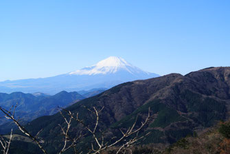 富士見台からの富士山もきれいに見えます