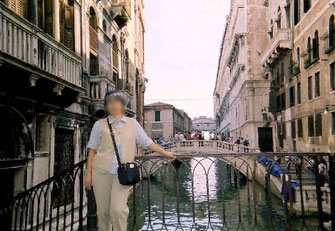 ヴェネツィア、水路が縦横に