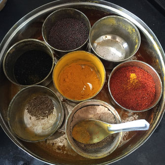 Kulinarischer privater Kochkurs in Orchha Indien
