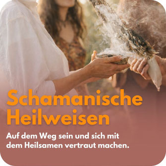 Frau hält Räucherschale in einem schamanischen Ritual – Begegnung mit dem Heilsamen bei Die Liebelle