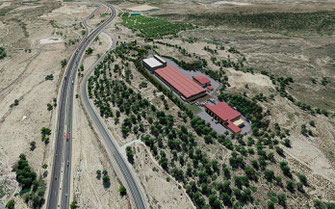 Render de nave industrial
