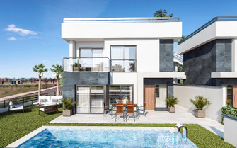 Infografía arquitectura Torrevieja. Alicante