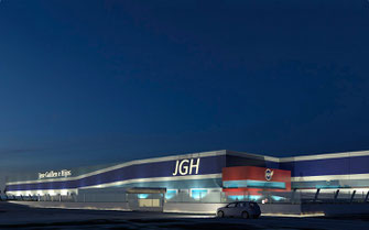 Render de nave industrial