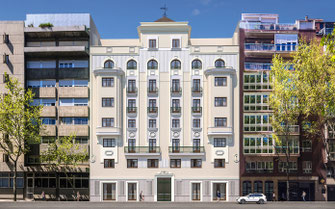 Infografía de arquitectura. Edificio Residencial en Madrid