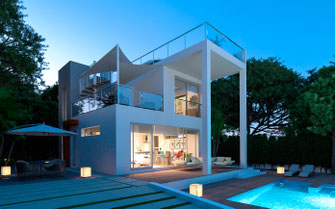 Infografía de arquitectura. Chalet en Alicante