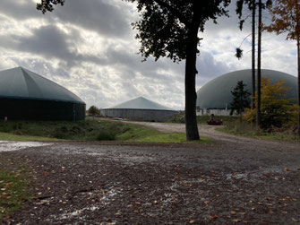 Dein Hofprojekt Team Thamm - Gärrestlager Lagerung von Gärresten Biogas Abdeckung