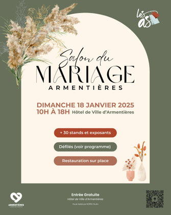 Salon du mariage à Armentières - 18 Janvier 2026