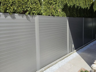 Sichtschutzzäune aus Paneelen