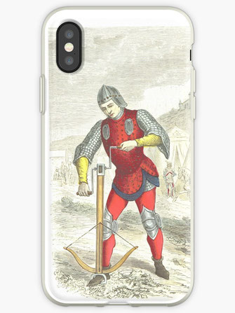 iPhone-Hüllen & Cover, ipad, samsung cover, mobil, Armbrust, crossbow, Ritterrüstung, amor, knight, sword, schwert, Adel, Mittelalter, medieval, middle ages, king, imperator, könig, kaiser, Deutschland, Germany