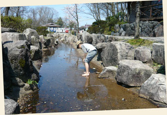 小さなお子様から大人まで楽しめる自然公園が隣（新潟県新発田市）
