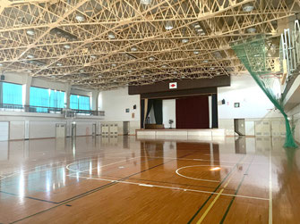 バスケ合宿にも使える施設「加治川地区体育館（新潟県）」