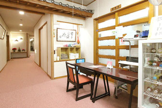 フロントの写真（新潟県新発田市の宿・旅館）