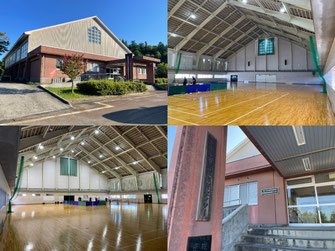 【写真】新潟で吹奏楽団（吹奏楽部）・合唱団（合唱部）の練習で借りられる施設「豊浦体育センター｜体育館（新発田市）」