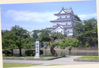 城下町なのでお城が残っています（新潟県新発田市）