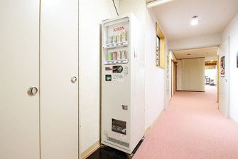 アルコール自動販売機の写真（新潟県新発田市の宿・旅館）