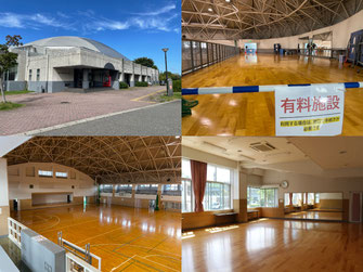【写真】新潟で吹奏楽団（吹奏楽部）・合唱団（合唱部）の練習で借りられる施設「サン・ビレッジしばた｜体育館（新発田市）」