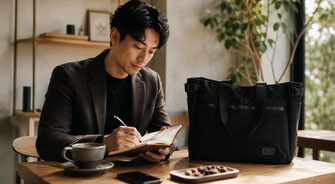 オフでも使えるETUBYトートバッグ