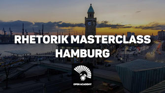 Public Speaking lernen in der Open Academy Hamburg - Rhetorik Masterclass offener Workshop