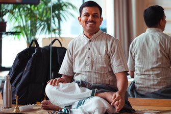 Lakshmisha Bhat aus Mysore zu Gast in Hamburg