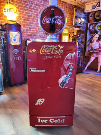 Coca Cola Nostalgie Kühlschrank