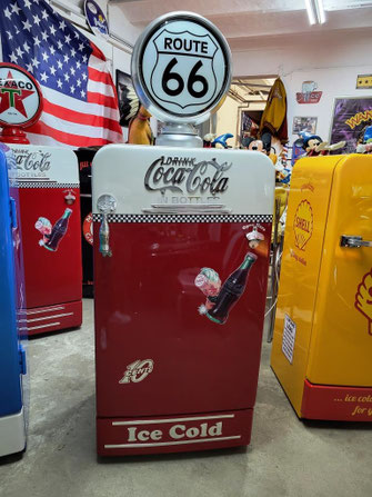 Coca ColaRetro Kühlschrank für Messe Event