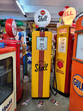 Nostalgie Retro Erie Tanksäule