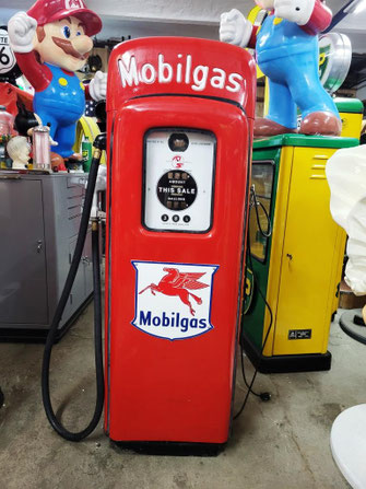 Mobil Gas Tanksäule Tankstelle Globe Deko Tankstelle Garage