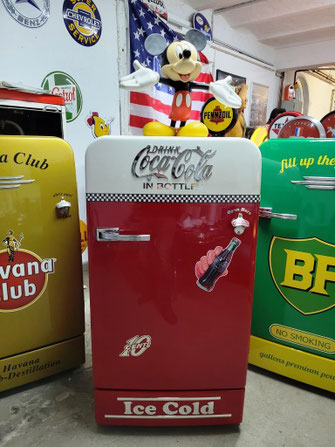 Coke Retro Kühlschrank 50 er