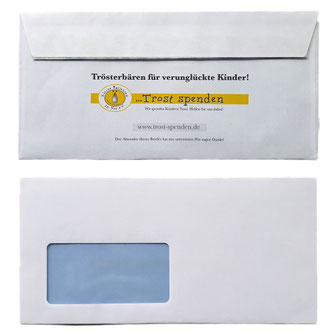 Benefiz Briefumschläge Office Paket 1