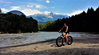 Bike auf Sand