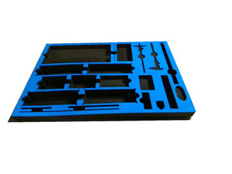 usinage mousse plastazote bi color usiné 2d
